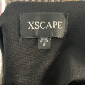 Xscape Black Dress